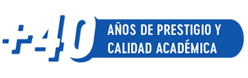 +40 de años de prestigio y calidad académica